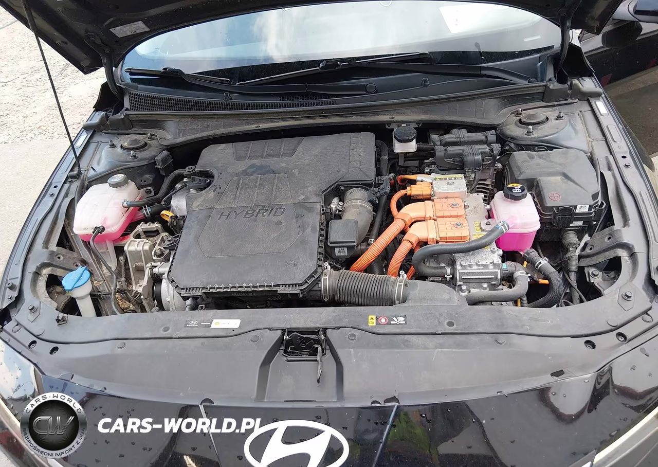 2024 Hyundai Elantra Hybrid Blue VIN:KMHLM4DJ9RU104080 - 10