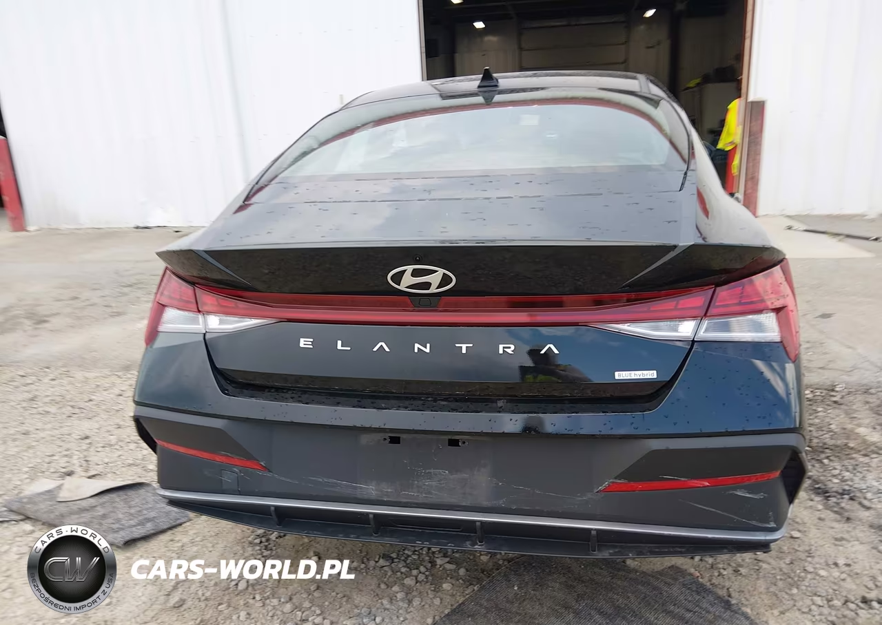 2024 Hyundai Elantra Hybrid Blue VIN:KMHLM4DJ9RU104080 - 19
