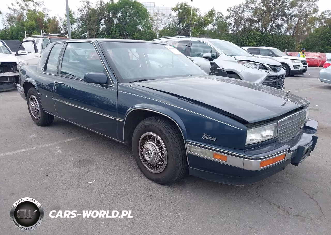 1986 Cadillac Eldorado VIN:1G6EL5787GU614040 - 1