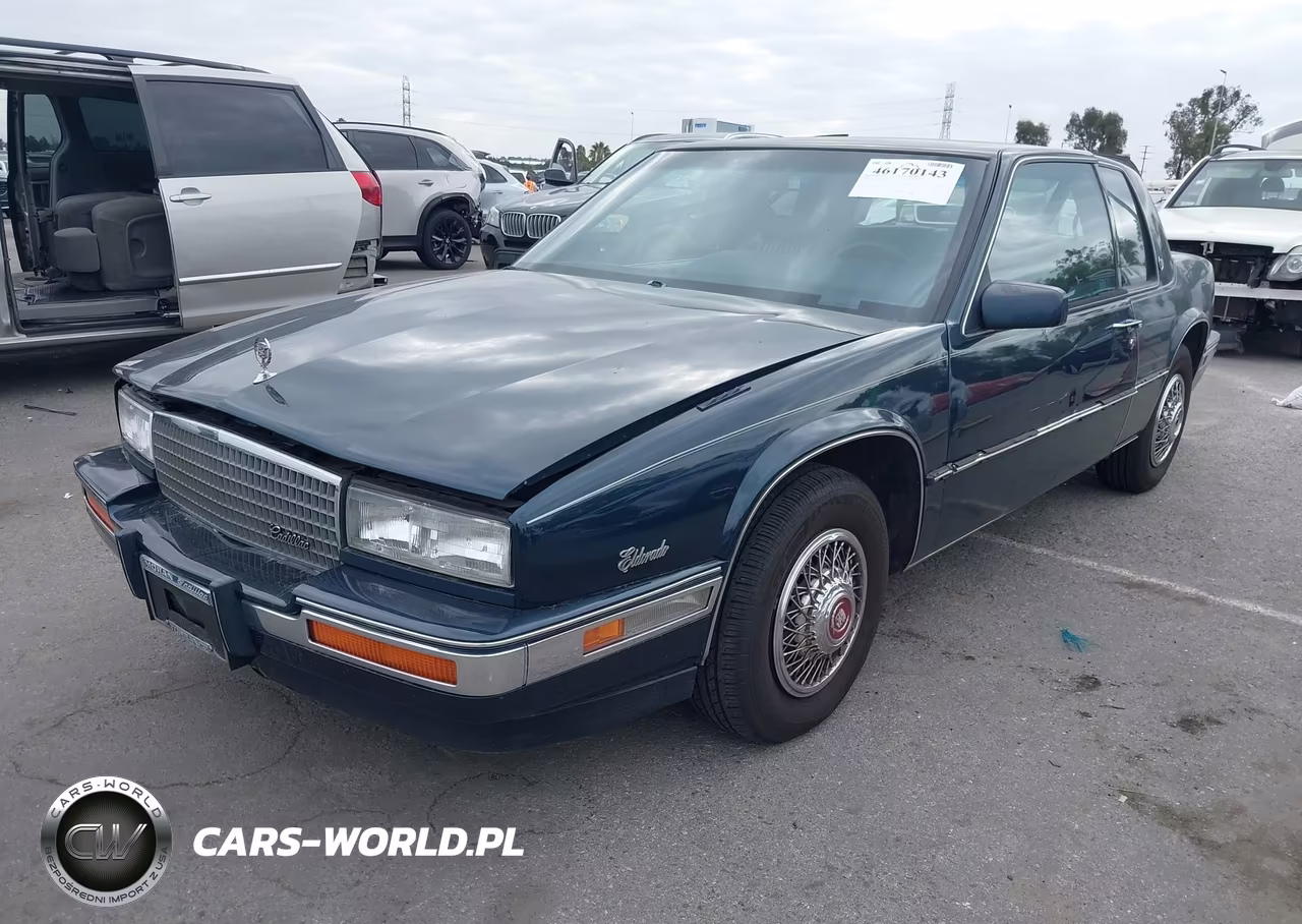 1986 Cadillac Eldorado VIN:1G6EL5787GU614040 - 2