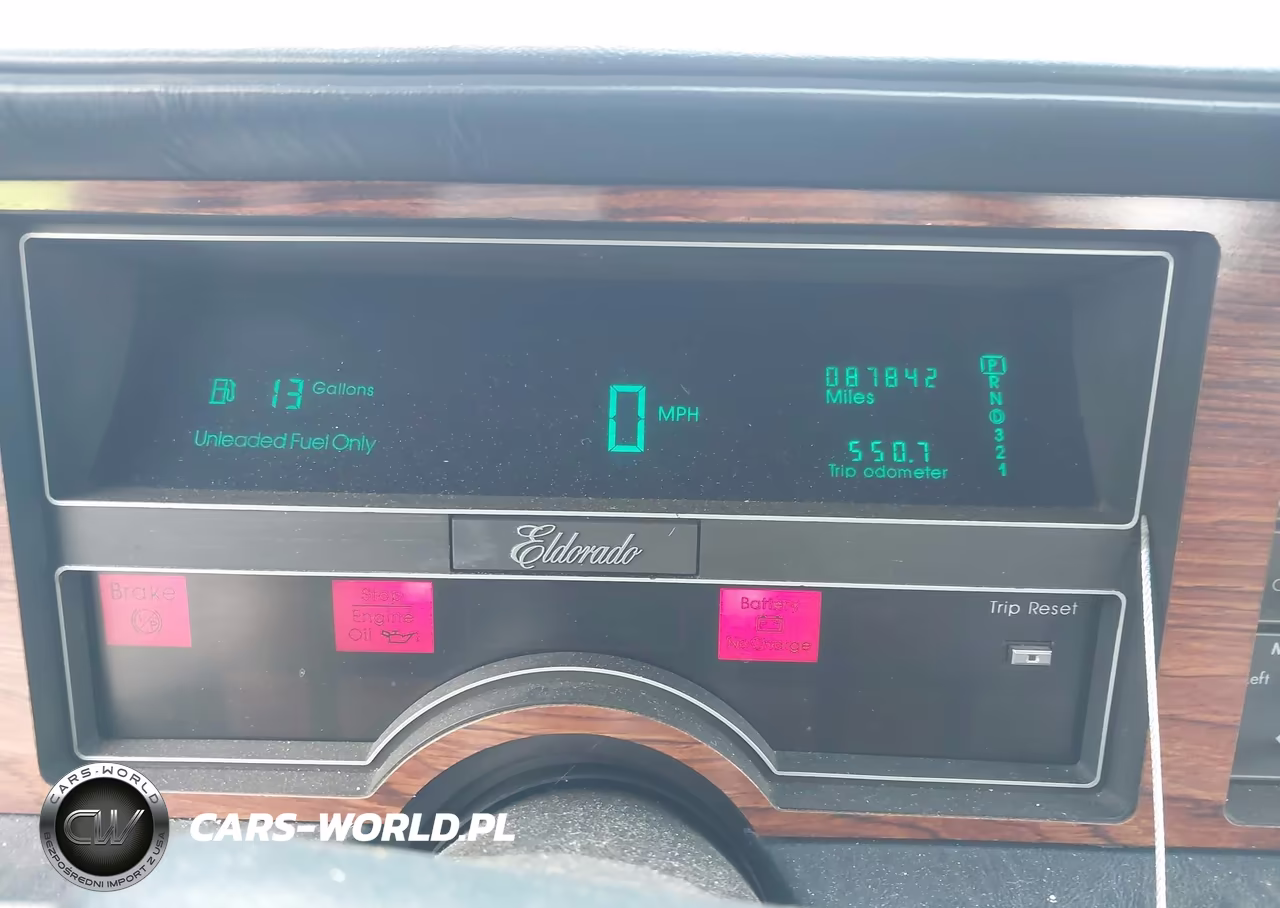 1986 Cadillac Eldorado VIN:1G6EL5787GU614040 - 7