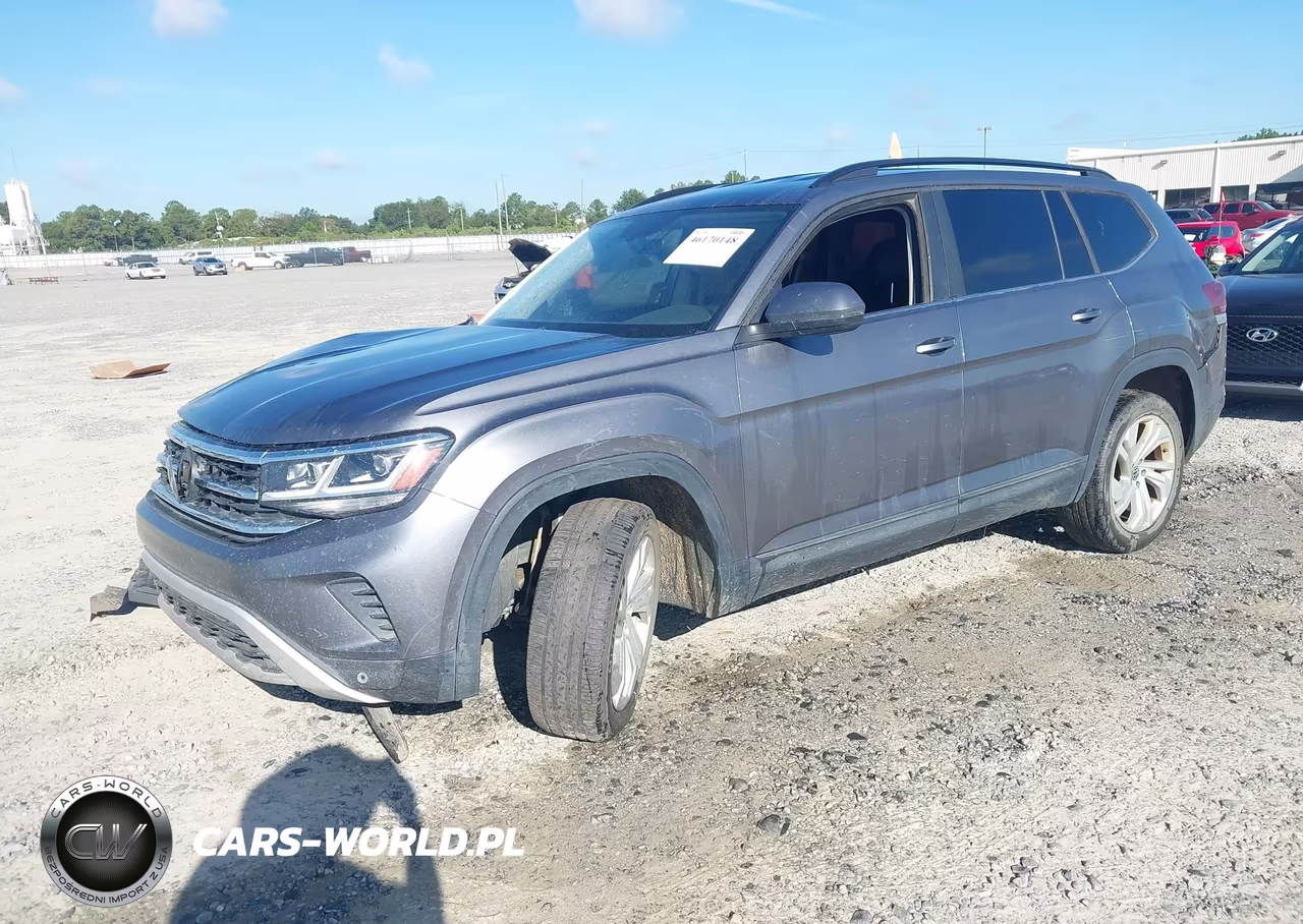 2021 Volkswagen Atlas 3.6L V6 Se W-Technology VIN:1V2HR2CA2MC552059 - 2