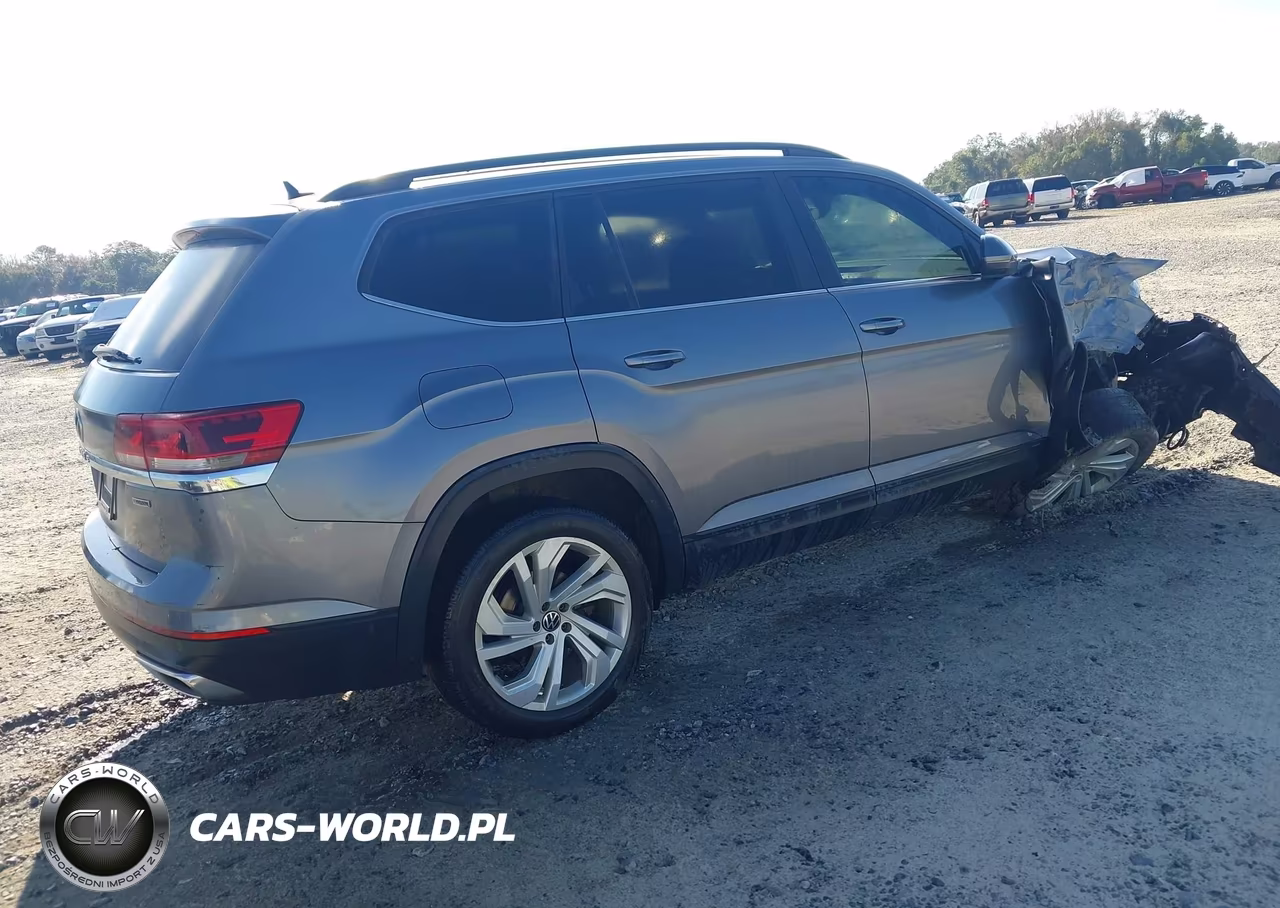 2021 Volkswagen Atlas 3.6L V6 Se W-Technology VIN:1V2HR2CA2MC552059 - 4
