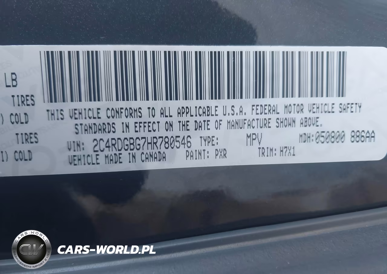 2017 Dodge Grand Caravan Se VIN:2C4RDGBG7HR780546 - 9