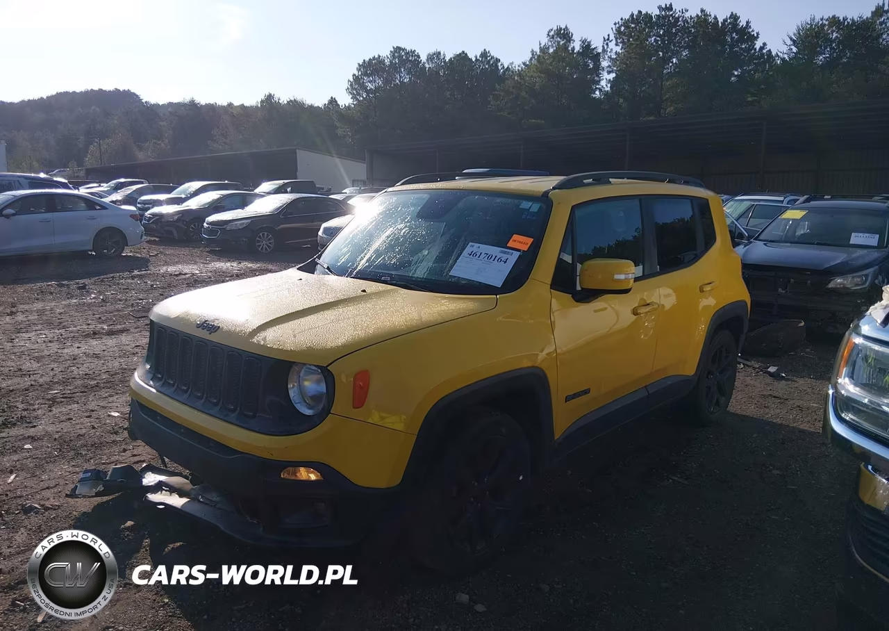 2017 Jeep Renegade Altitude Fwd VIN:ZACCJABB1HPG01079 - 2
