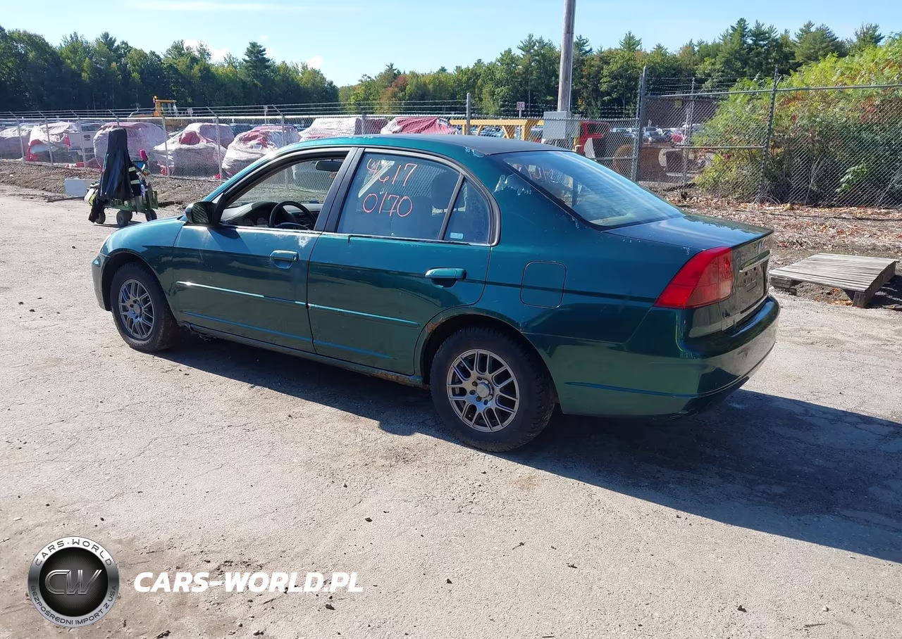 2002 Honda Civic Lx VIN:2HGES16592H522652 - 3