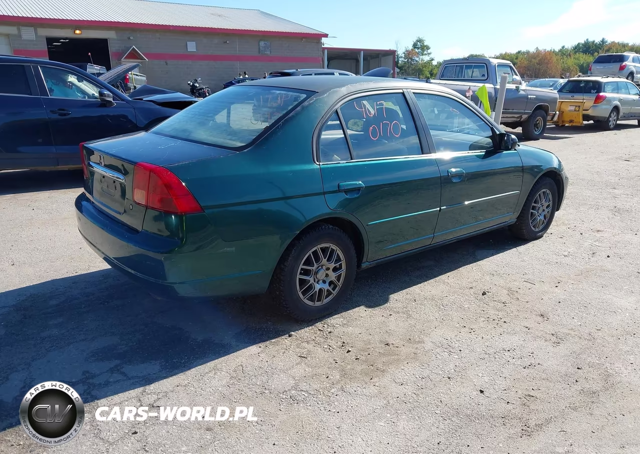 2002 Honda Civic Lx VIN:2HGES16592H522652 - 4