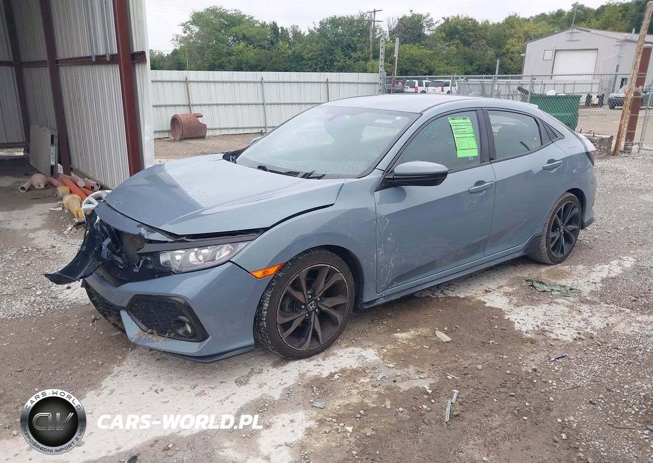 2017 Honda Civic Sport VIN:SHHFK7H44HU427388 - 2