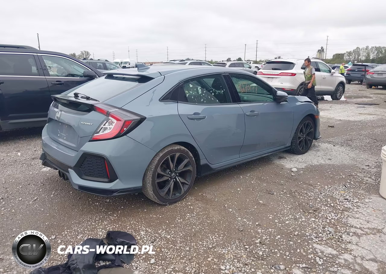 2017 Honda Civic Sport VIN:SHHFK7H44HU427388 - 4