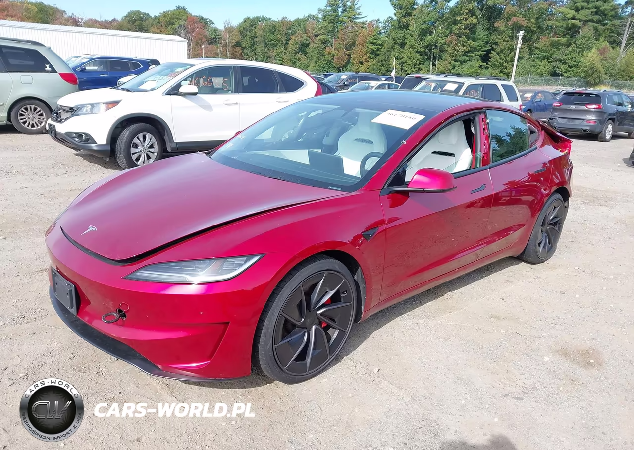 2025 Tesla Model 3 Performance All-Wheel Drive VIN:5YJ3E1ET5SF926387 - 2