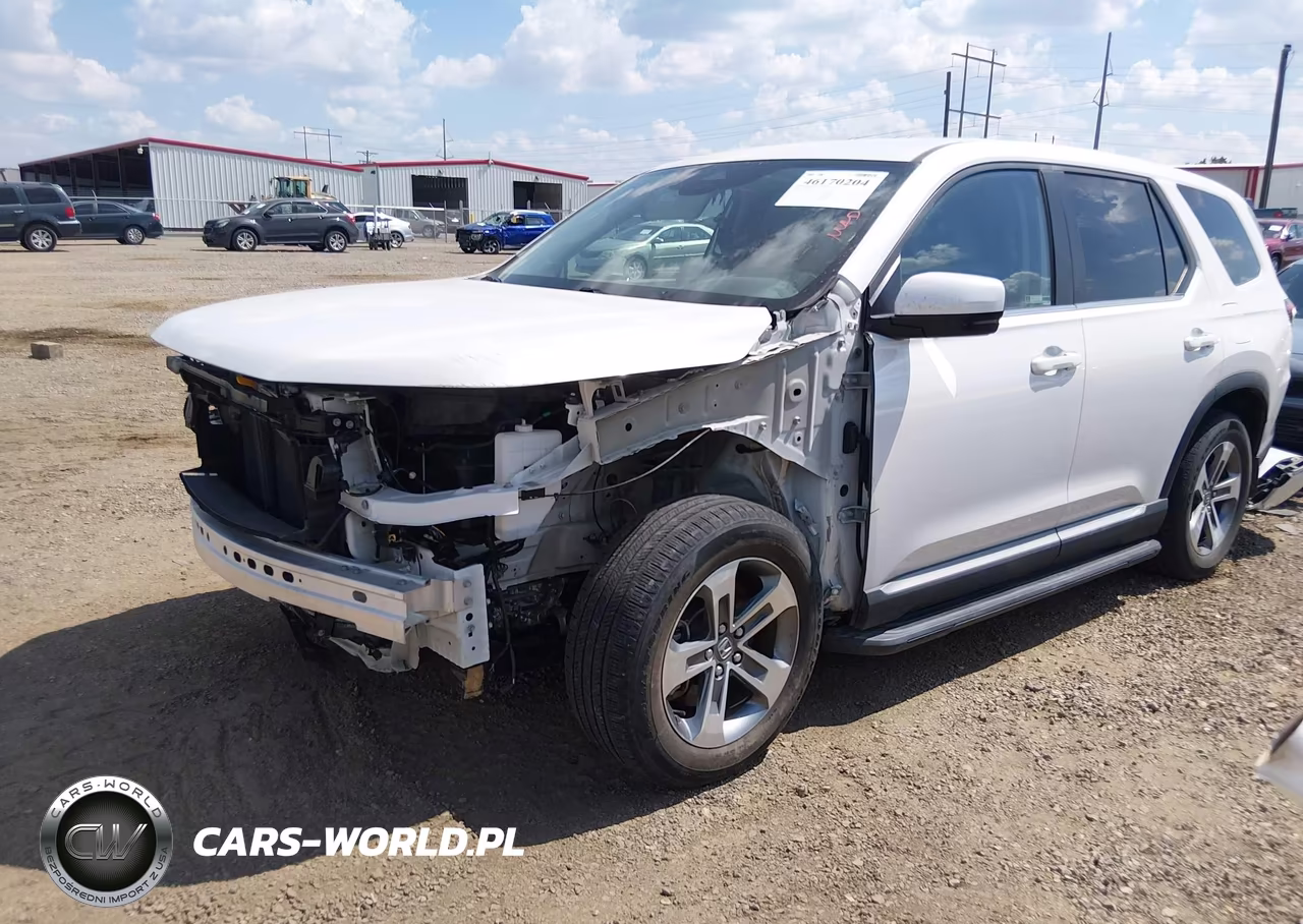 2023 Honda Pilot Awd Ex-L 8 Passenger VIN:5FNYG1H48PB046344 - 2