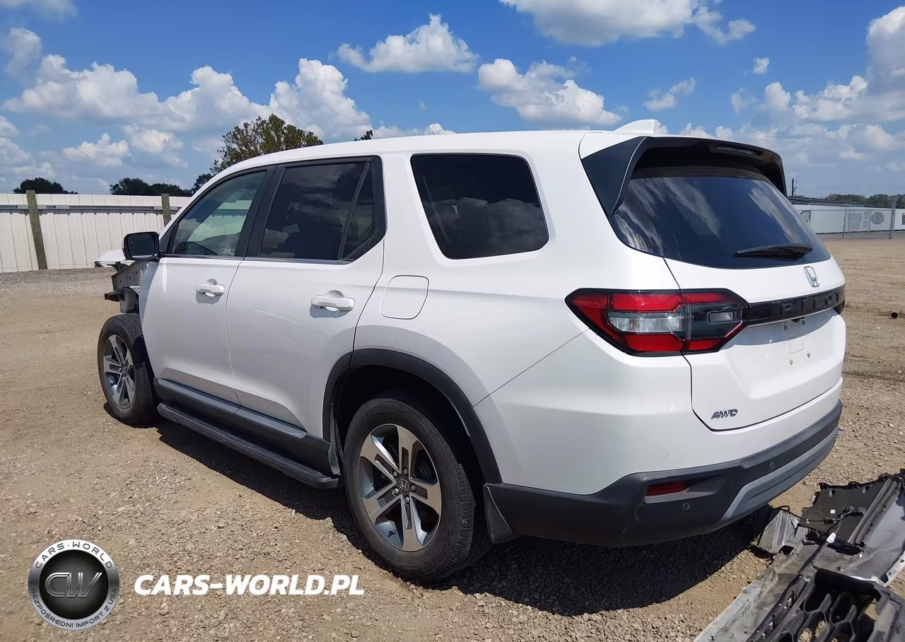 2023 Honda Pilot Awd Ex-L 8 Passenger VIN:5FNYG1H48PB046344 - 3