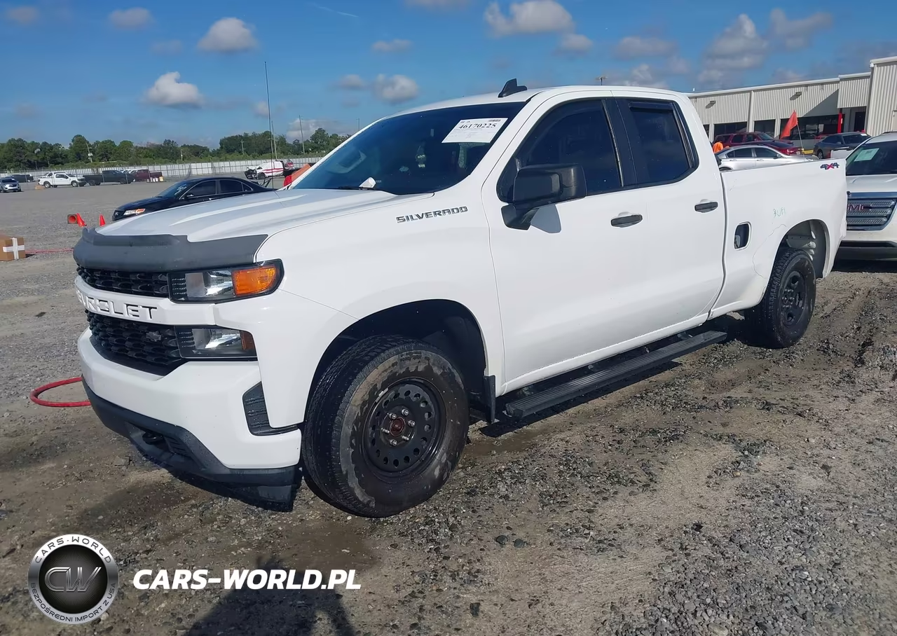 2020 Chevrolet Silverado 1500 4Wd Standard Bed Custom VIN:1GCRYBEK1LZ177291 - 2