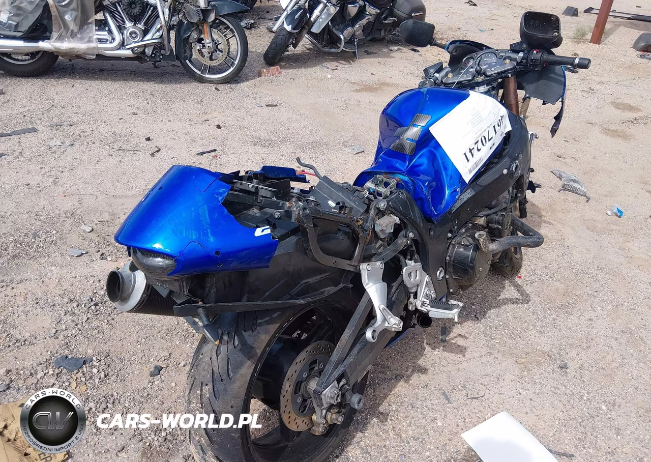 2007 Suzuki Gsx1300 Rz VIN:JS1GW71A172105605 - 4