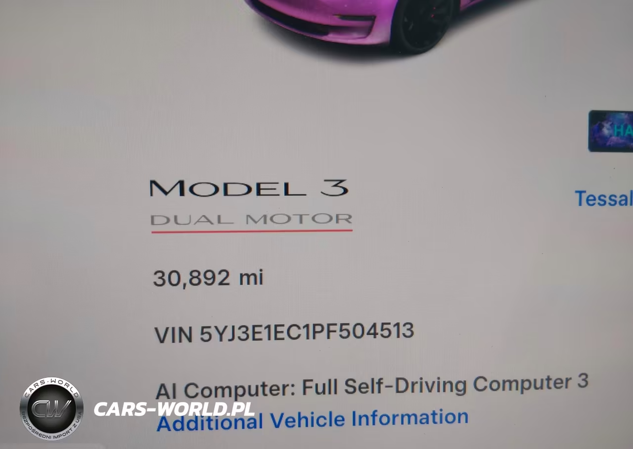 2023 Tesla Model 3 Performance Dual Motor All-Wheel Drive VIN:5YJ3E1EC1PF504513 - 15