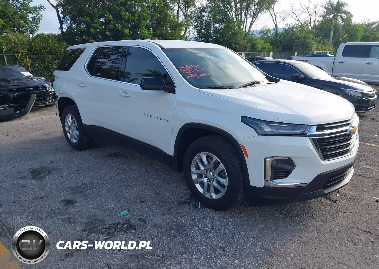 2023 Chevrolet Traverse Fwd Ls VIN:1GNERFKW6PJ125662 - 1