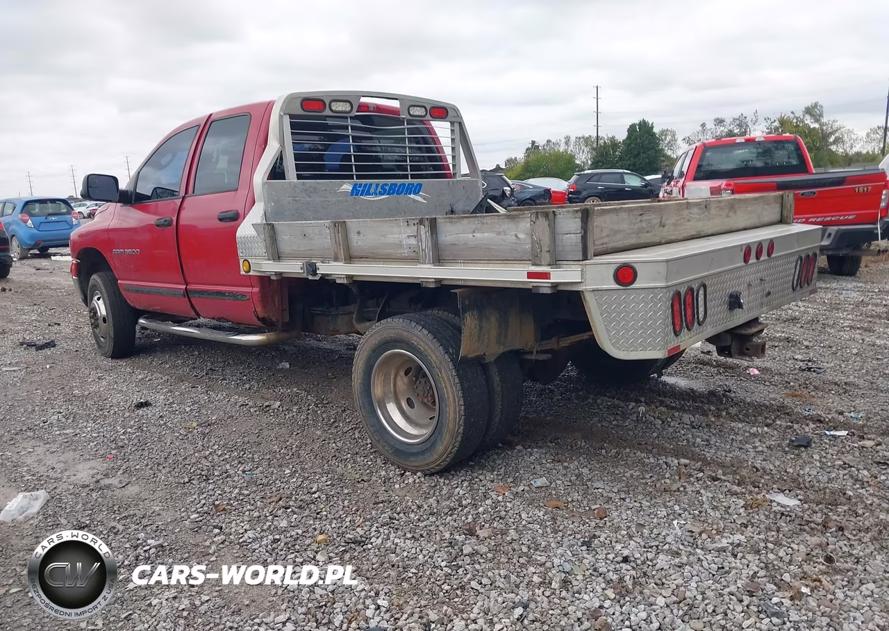 2005 Dodge Ram 3500 Slt-Laramie VIN:3D7MS48C85G842191 - 3
