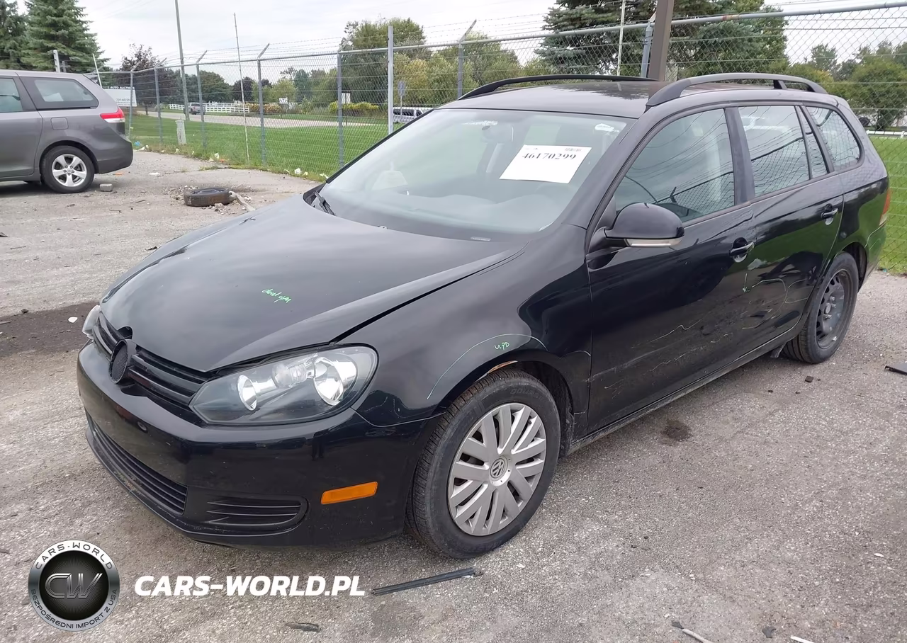 2013 Volkswagen Jetta Sportwagen 2.5L S VIN:3VWPP7AJ9DM641366 - 2