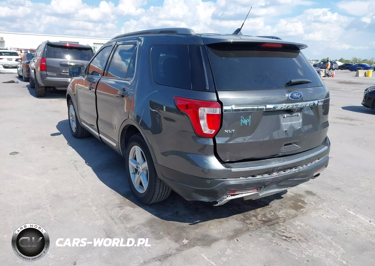2018 Ford Explorer Xlt VIN:1FM5K7D86JGA79672 - 3
