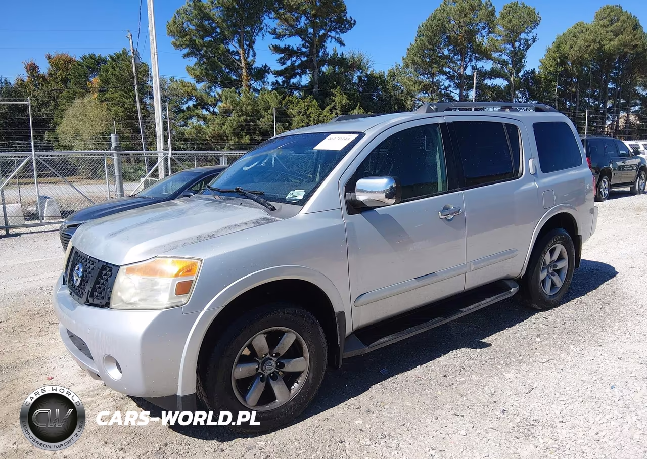 2011 Nissan Armada Sv VIN:5N1BA0ND4BN616593 - 2