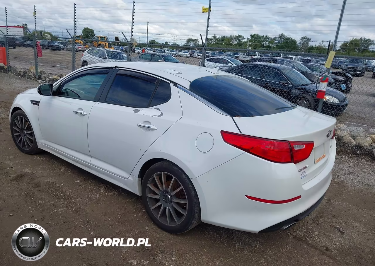 2014 Kia Optima Lx VIN:5XXGM4A74EG308347 - 3