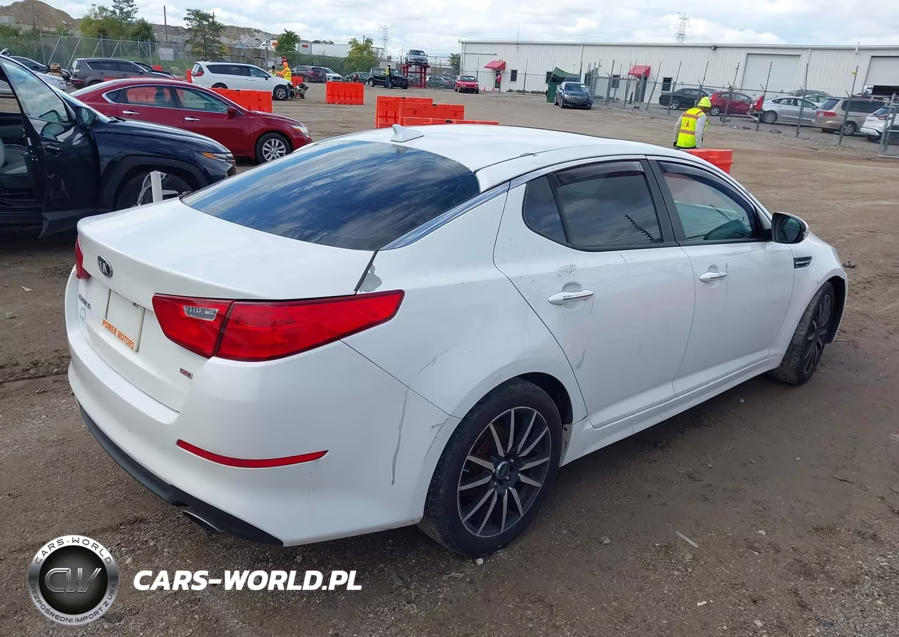 2014 Kia Optima Lx VIN:5XXGM4A74EG308347 - 4