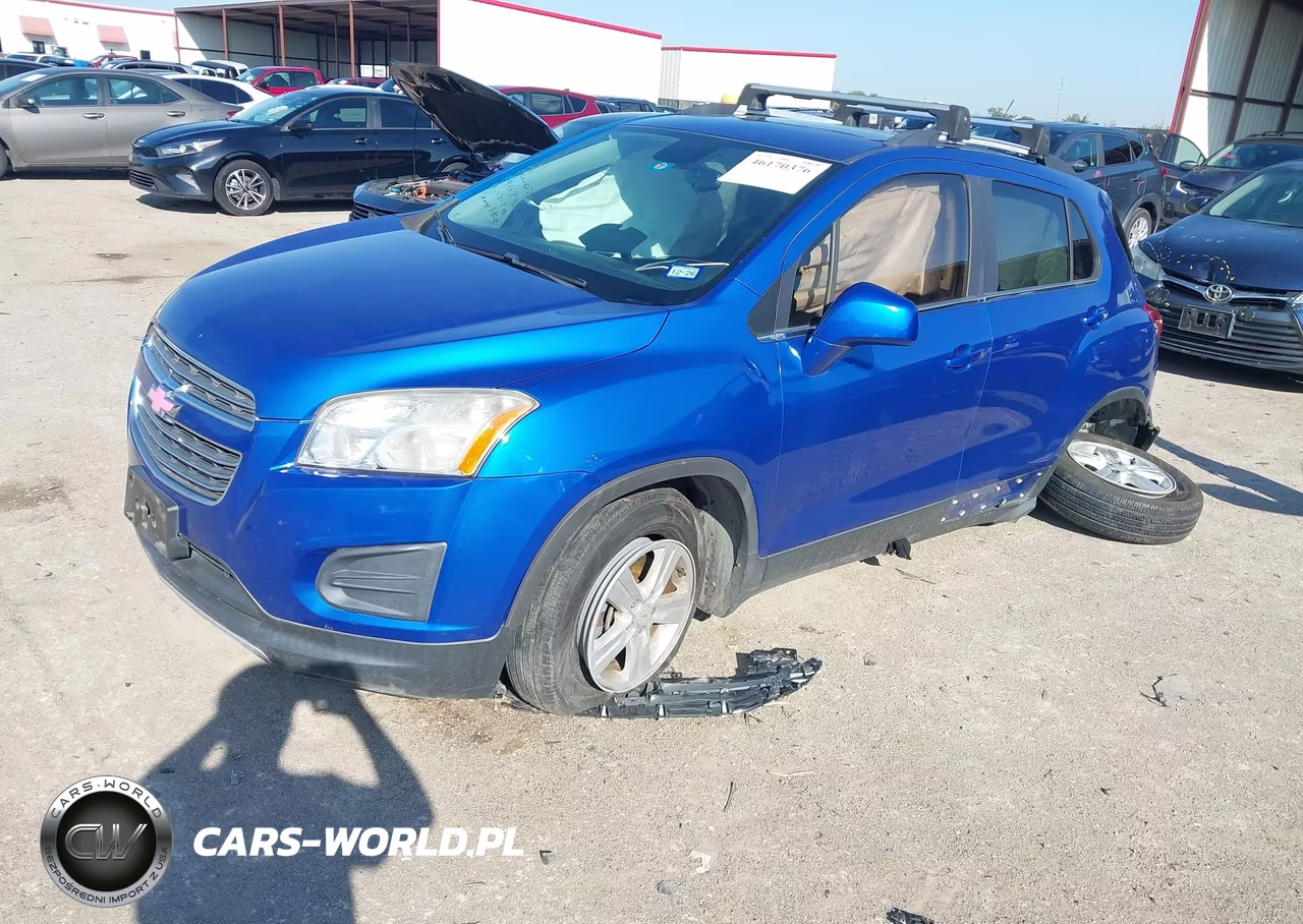 2015 Chevrolet Trax Lt VIN:KL7CJLSB9FB242614 - 2