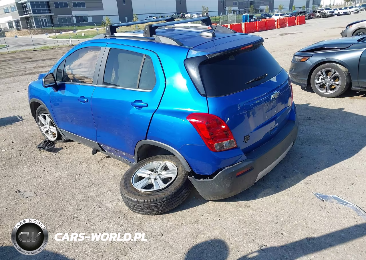 2015 Chevrolet Trax Lt VIN:KL7CJLSB9FB242614 - 3