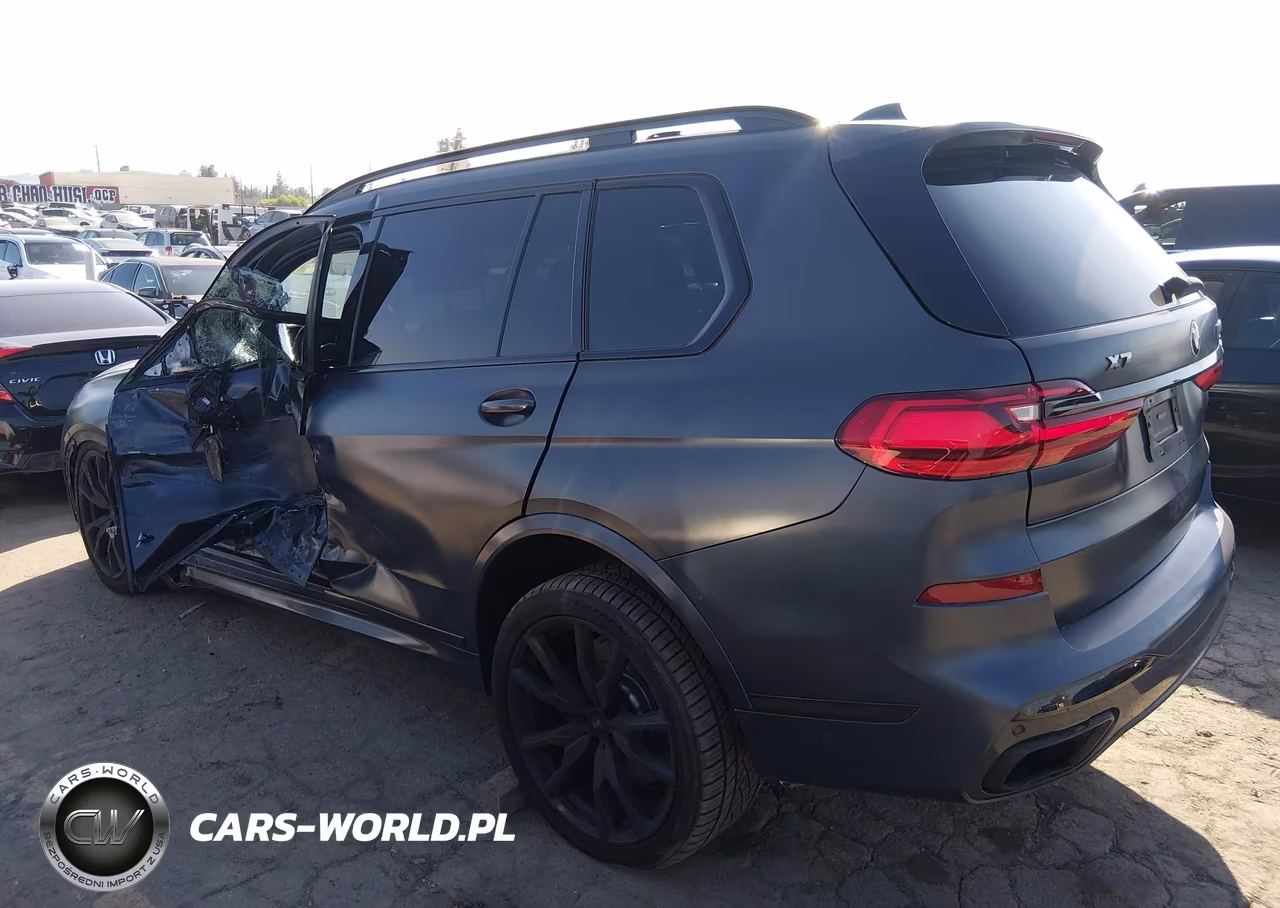 2021 BMW X7 M50I VIN:5UXCX6C00M9F14988 - 3
