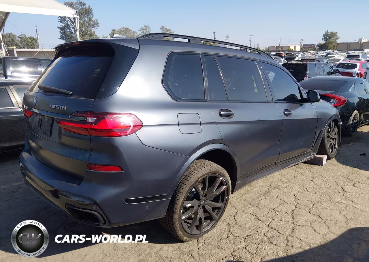 2021 BMW X7 M50I VIN:5UXCX6C00M9F14988 - 4