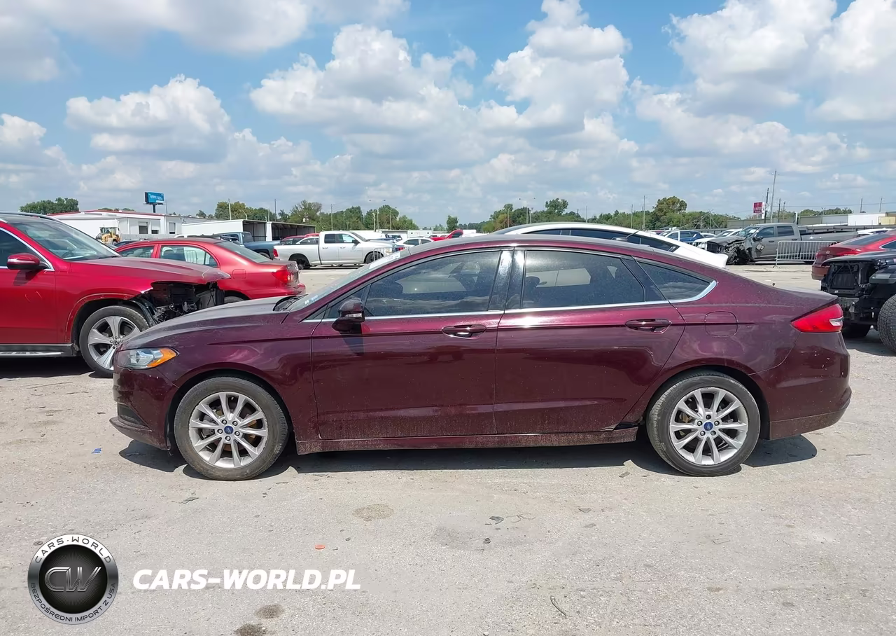 2017 Ford Fusion Se VIN:3FA6P0HD0HR320370 - 14