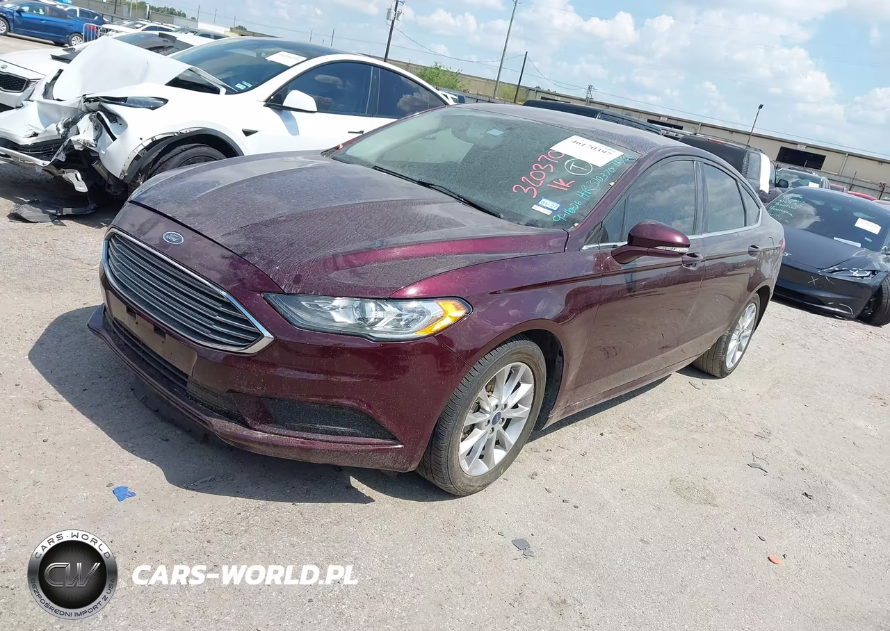 2017 Ford Fusion Se VIN:3FA6P0HD0HR320370 - 2