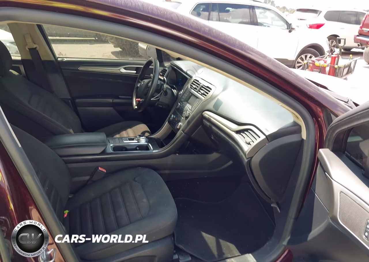 2017 Ford Fusion Se VIN:3FA6P0HD0HR320370 - 5