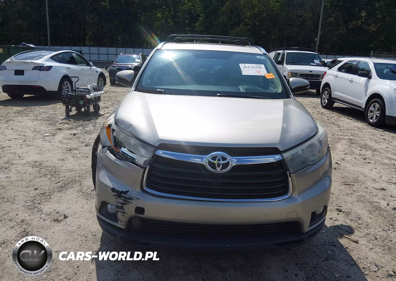 2015 Toyota Highlander Xle V6 VIN:5TDKKRFH1FS066504 - 12