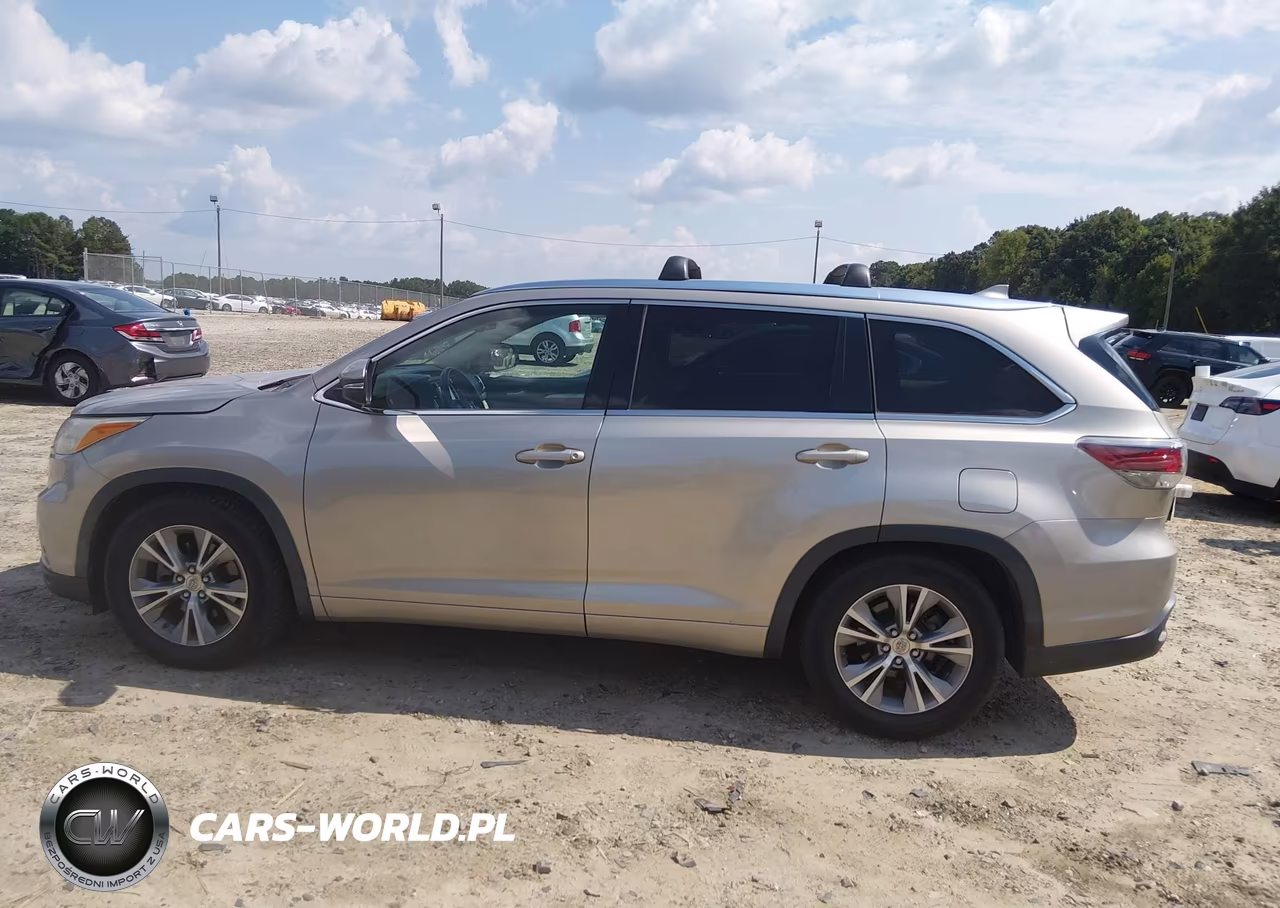 2015 Toyota Highlander Xle V6 VIN:5TDKKRFH1FS066504 - 14