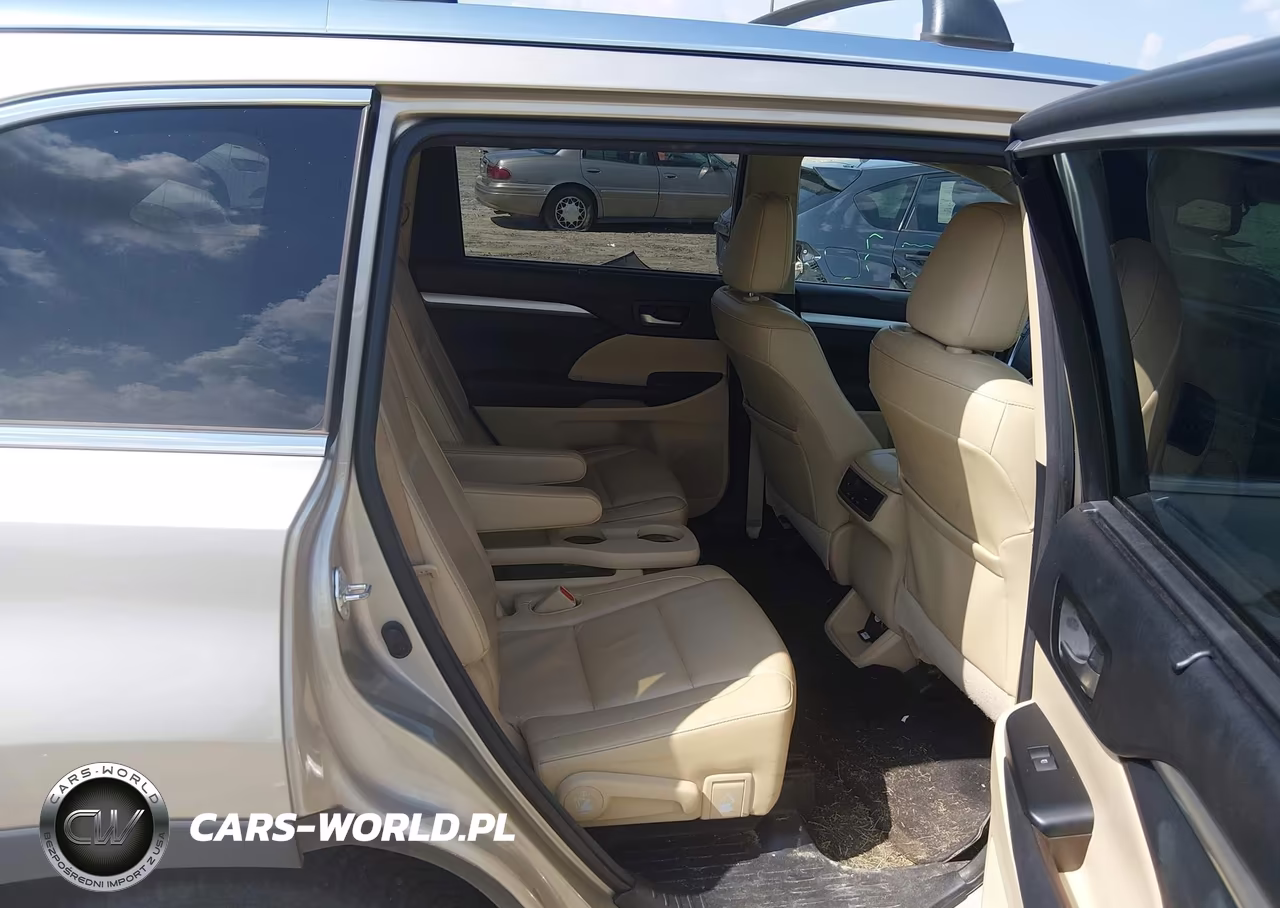 2015 Toyota Highlander Xle V6 VIN:5TDKKRFH1FS066504 - 8