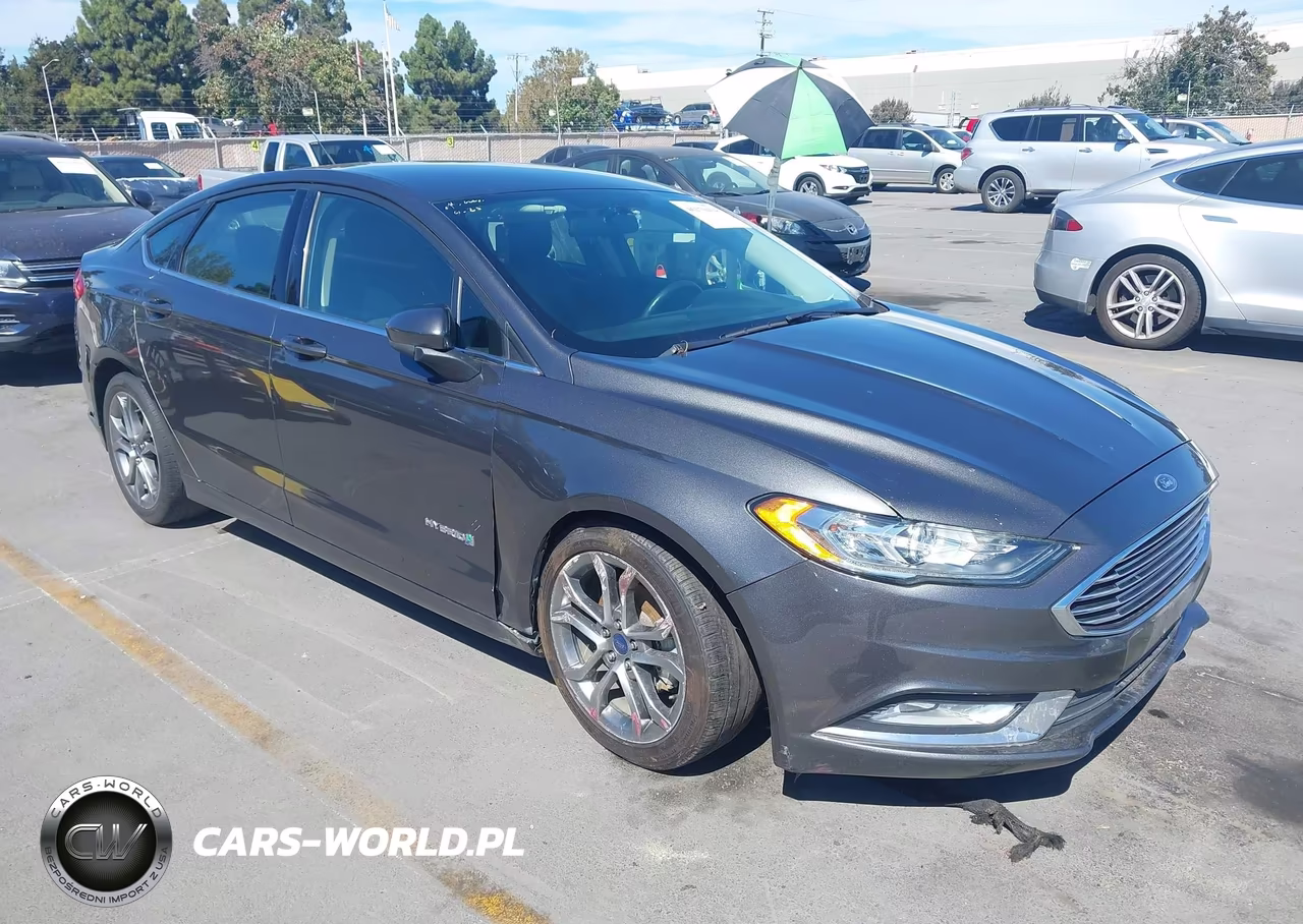 2017 Ford Fusion Hybrid Se VIN:3FA6P0LU5HR248170 - 1