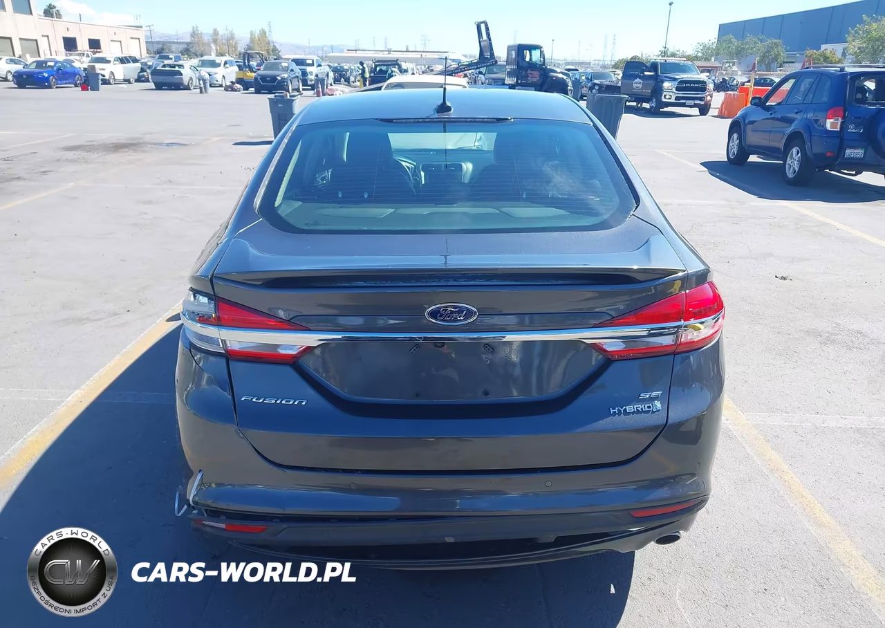2017 Ford Fusion Hybrid Se VIN:3FA6P0LU5HR248170 - 17