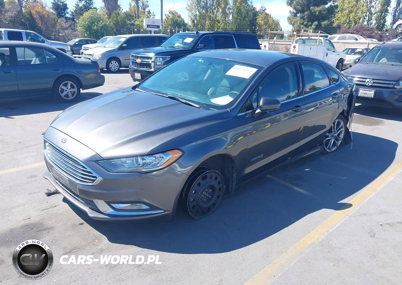 2017 Ford Fusion Hybrid Se VIN:3FA6P0LU5HR248170 - 2