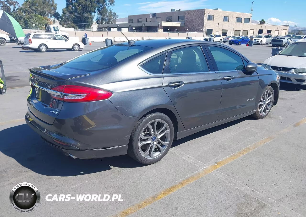 2017 Ford Fusion Hybrid Se VIN:3FA6P0LU5HR248170 - 4