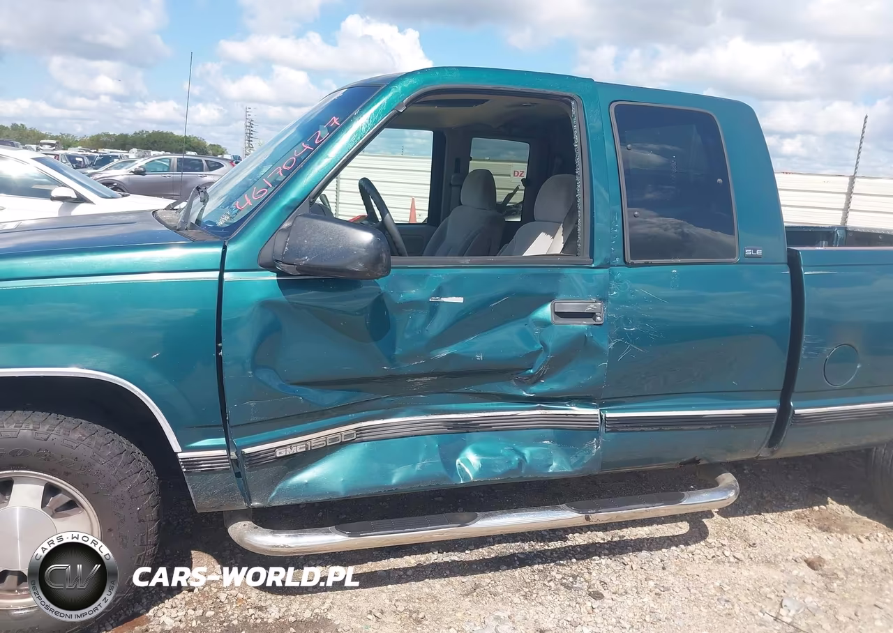 1997 GMC Sierra 1500 Sl Wideside VIN:2GTEC19R7V1521393 - 6