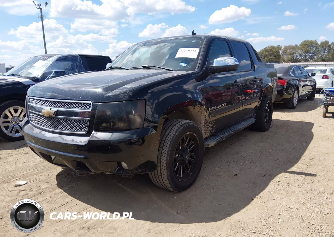 2007 Chevrolet Avalanche 1500 Lt VIN:3GNEC12J17G113624 - 2