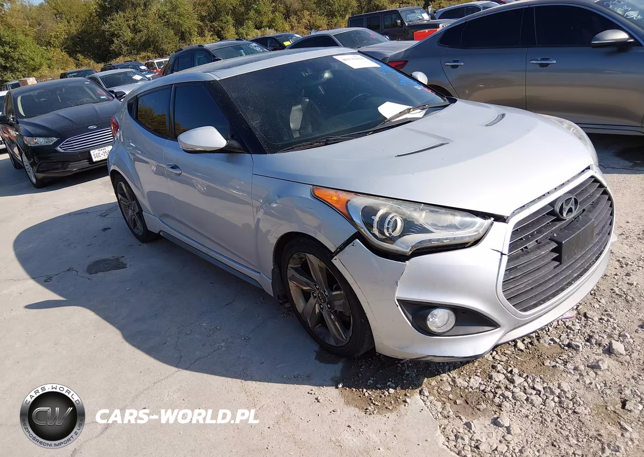 2014 Hyundai Veloster Turbo W-Blue – zdjęcie 1 z 11