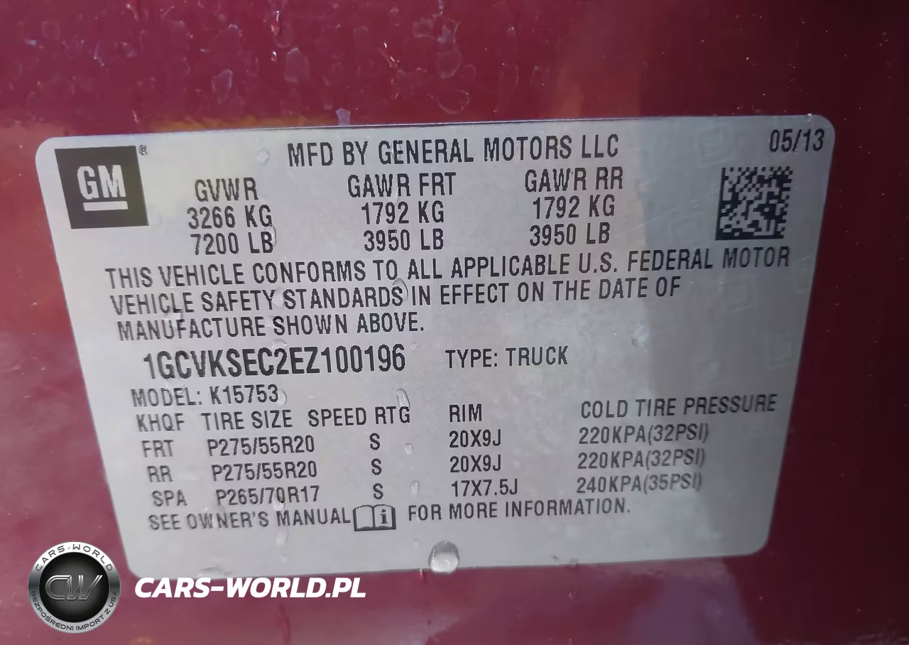 2014 Chevrolet Silverado 1500 1Lz VIN:1GCVKSEC2EZ100196 - 9