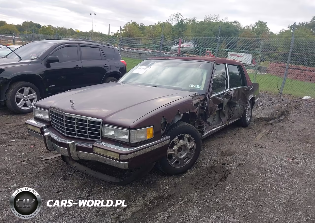 1993 Cadillac Deville VIN:1G6CD53B9P4309886 - 2