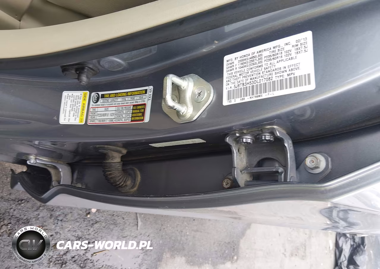 2013 Acura Rdx VIN:5J8TB3H53DL017082 - 9
