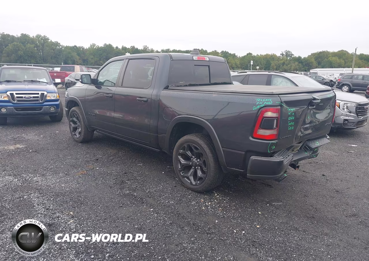 2021 Ram 1500 Limited 4X4 5'7 Box VIN:1C6SRFHT6MN550030 - 3