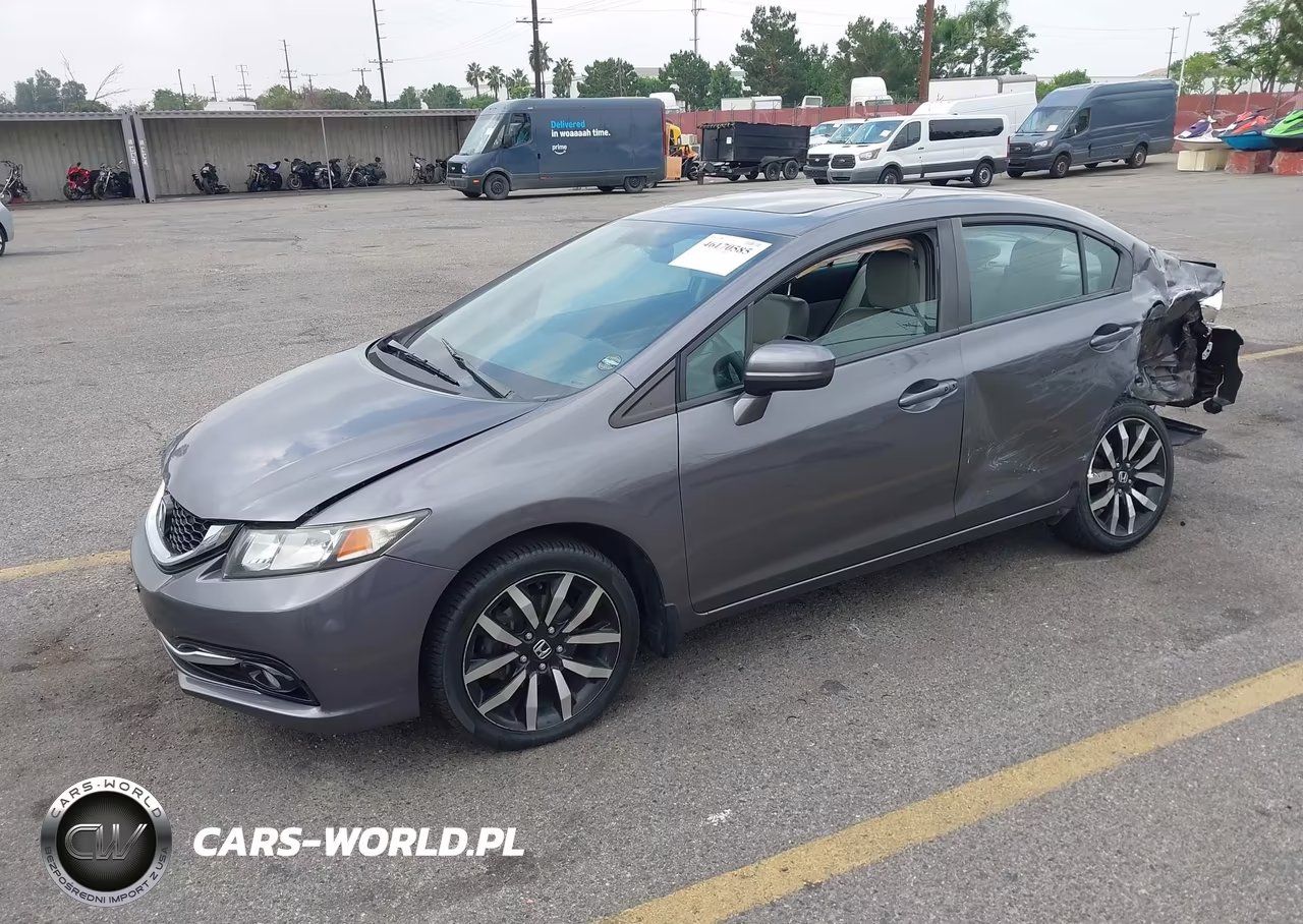 2015 Honda Civic Ex-L VIN:19XFB2F98FE016761 - 2