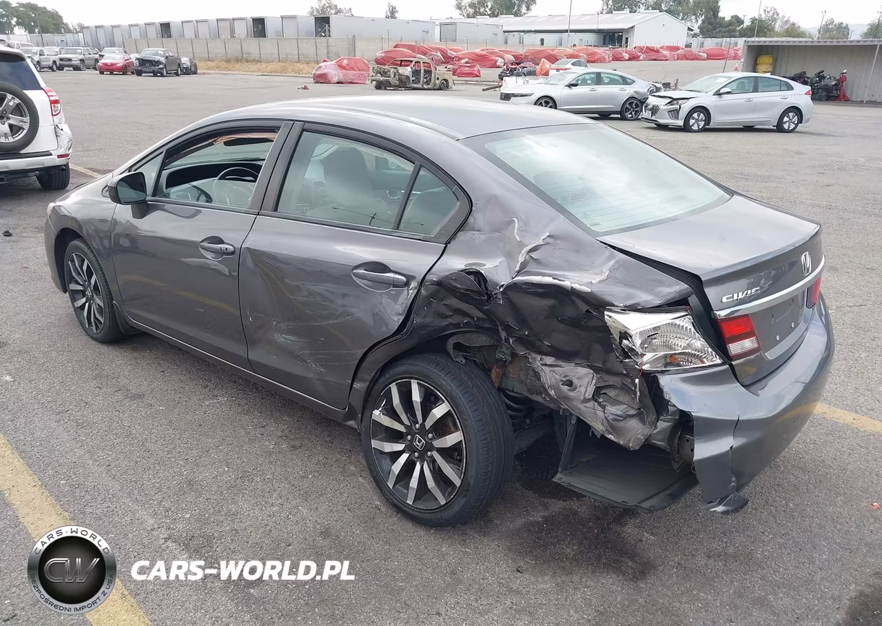 2015 Honda Civic Ex-L VIN:19XFB2F98FE016761 - 3