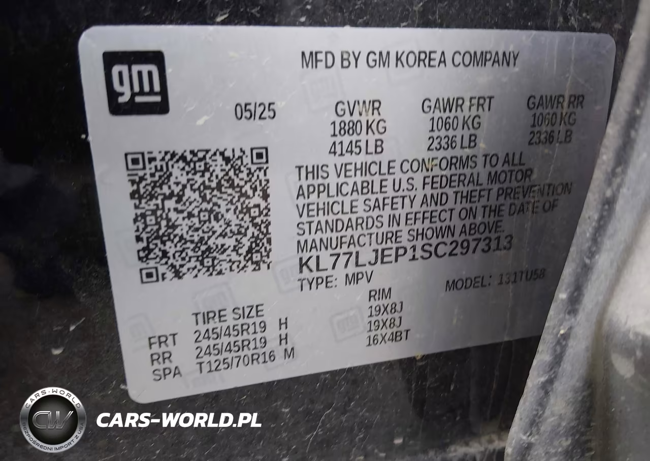 2025 Chevrolet Trax Fwd 2Rs VIN:KL77LJEP1SC297313 - 9